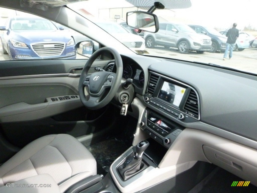 2017 Elantra SE - Gray / Gray photo #4