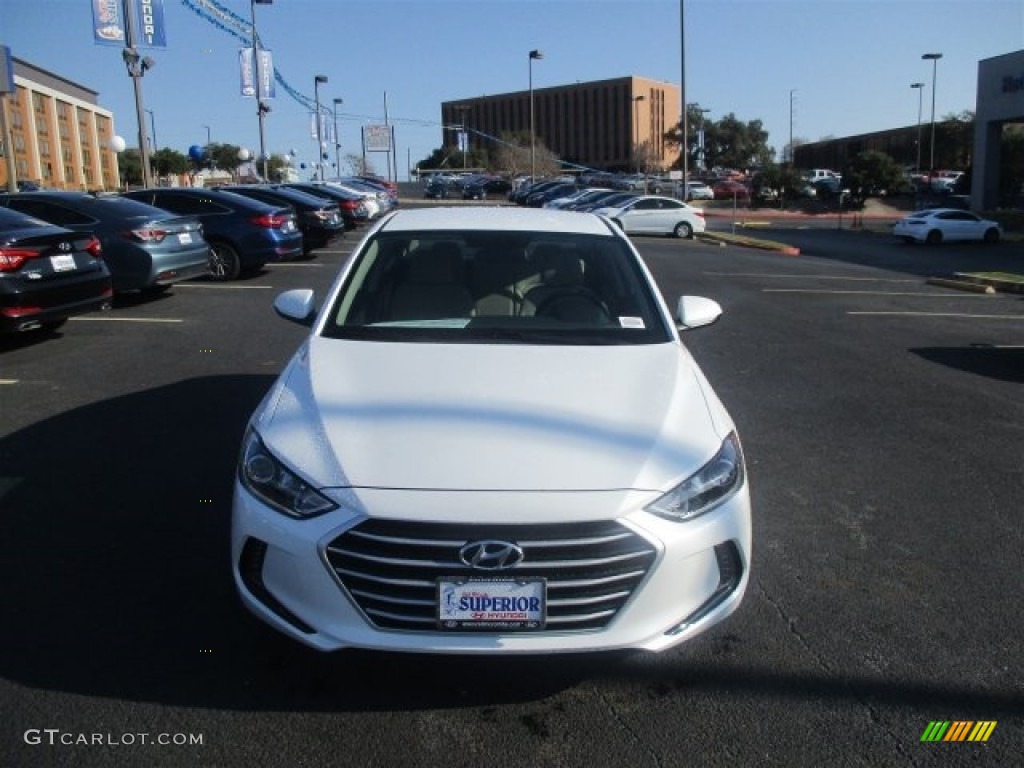 2017 Elantra SE - White / Beige photo #2
