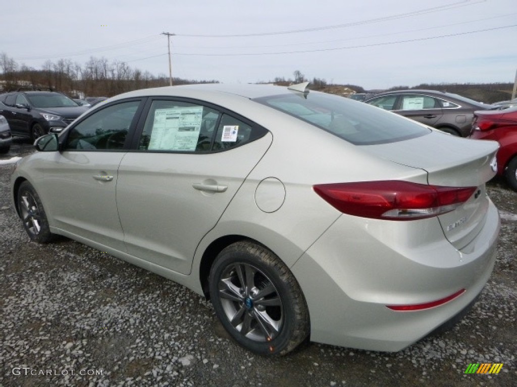 2017 Elantra SE - Beige / Beige photo #9