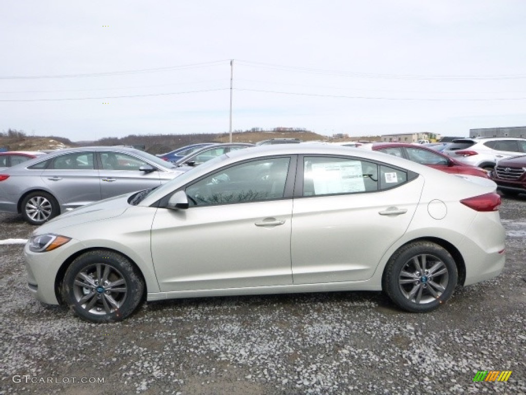 2017 Elantra SE - Beige / Beige photo #10