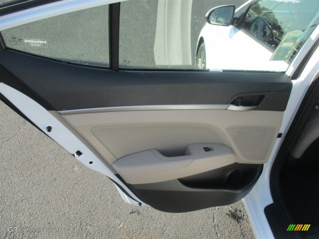 2017 Elantra SE - White / Beige photo #10
