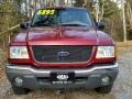 2002 Toreador Red Metallic Ford Ranger XLT SuperCab 4x4  photo #2