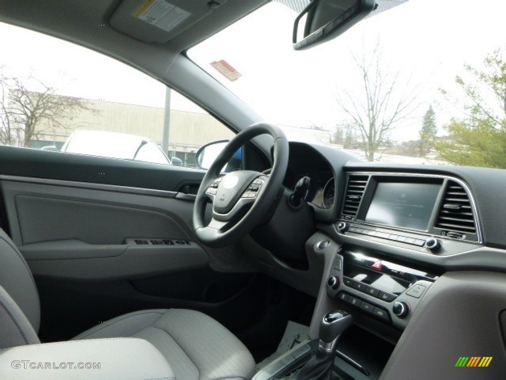 2017 Elantra Limited - Electric Blue / Gray photo #5