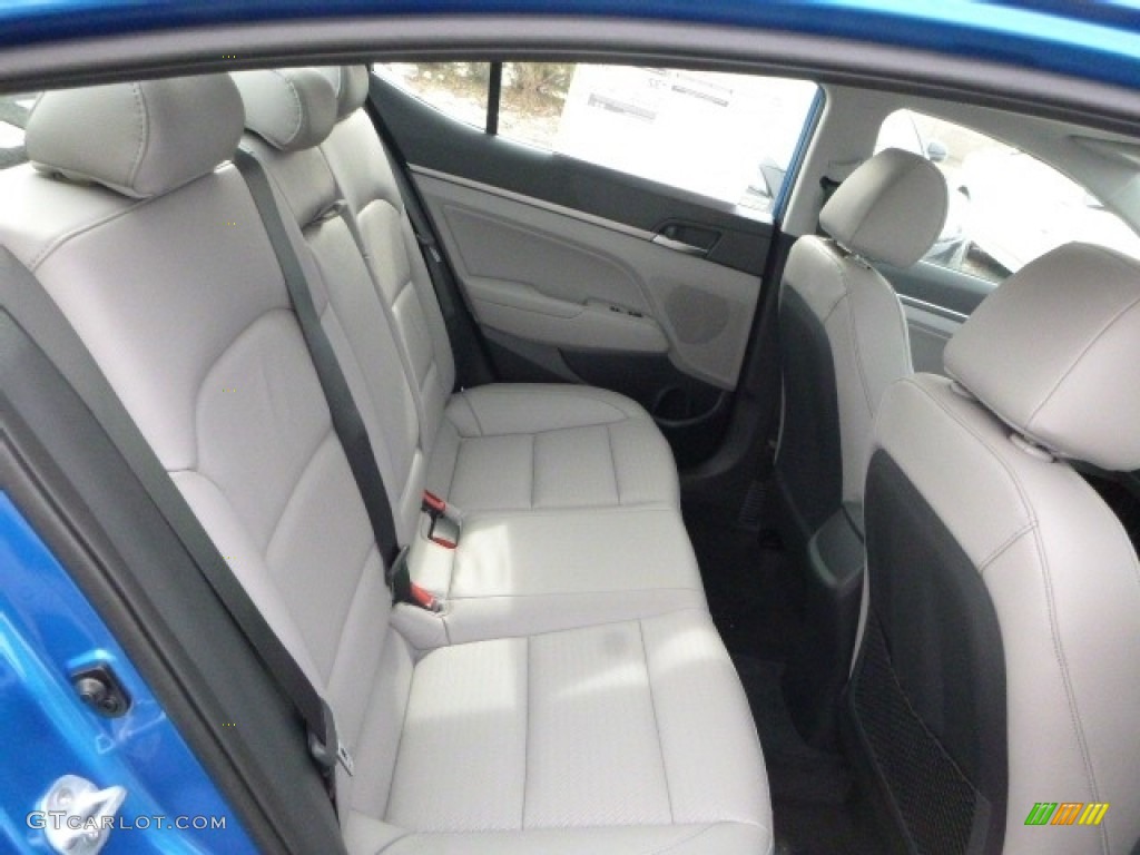 2017 Elantra Limited - Electric Blue / Gray photo #7