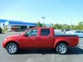 2012 Lava Red Nissan Frontier SV Crew Cab  photo #2