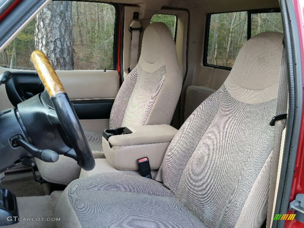 2002 Ranger XLT SuperCab 4x4 - Toreador Red Metallic / Dark Graphite photo #14