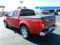 2012 Lava Red Nissan Frontier SV Crew Cab  photo #3