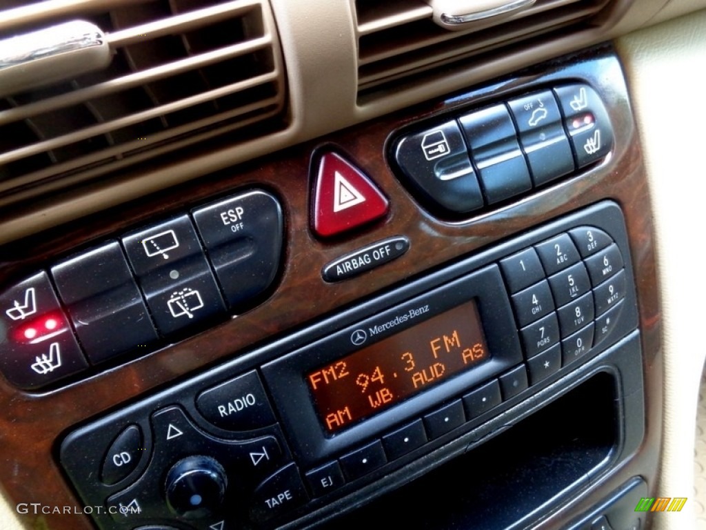 2003 C 240 4Matic Wagon - Alabaster White / Java photo #17