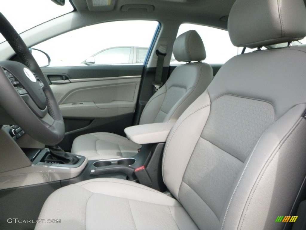 2017 Elantra Limited - Electric Blue / Gray photo #15