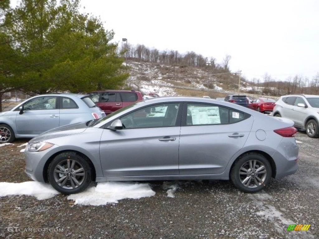 2017 Elantra SE - Gray / Gray photo #10