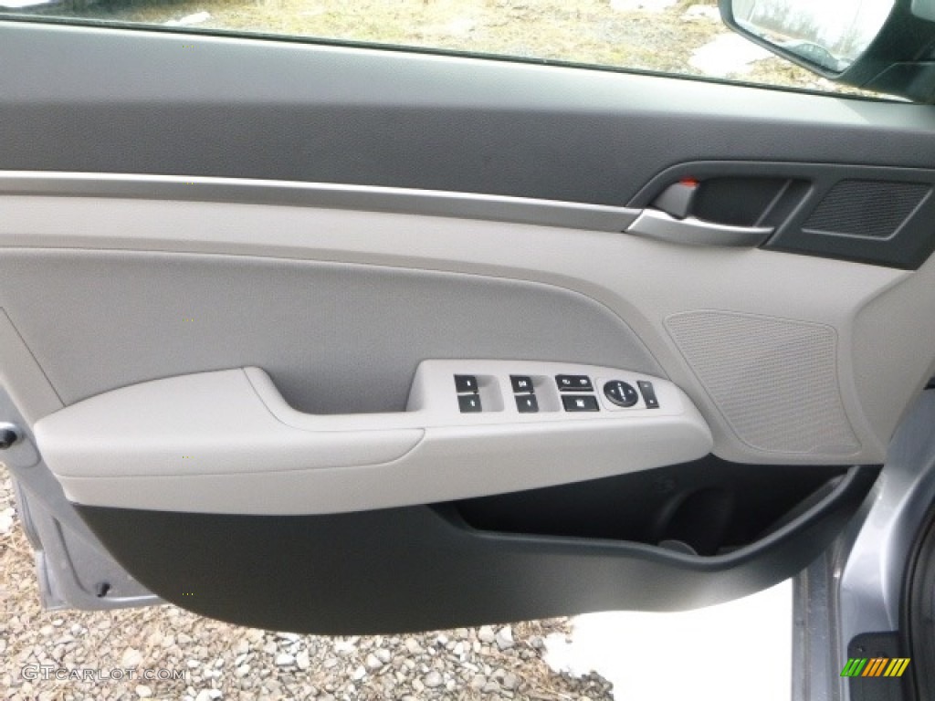 2017 Elantra SE - Gray / Gray photo #13