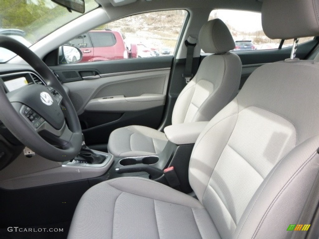 2017 Elantra SE - Gray / Gray photo #14