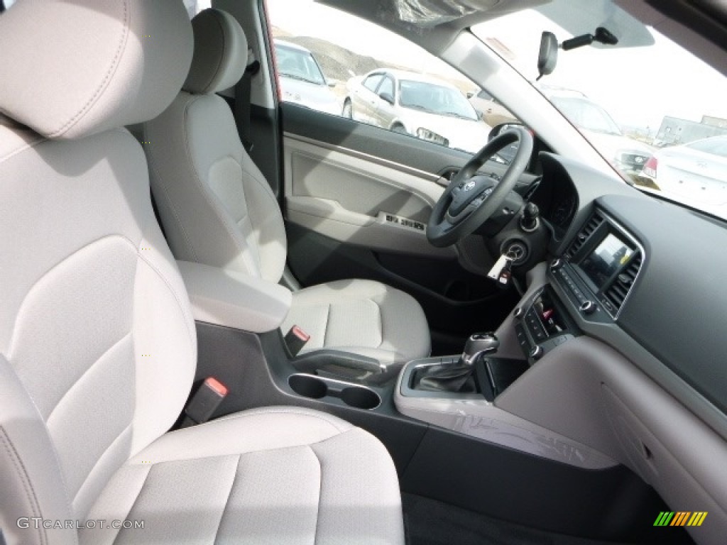 2017 Elantra SE - Red / Gray photo #3