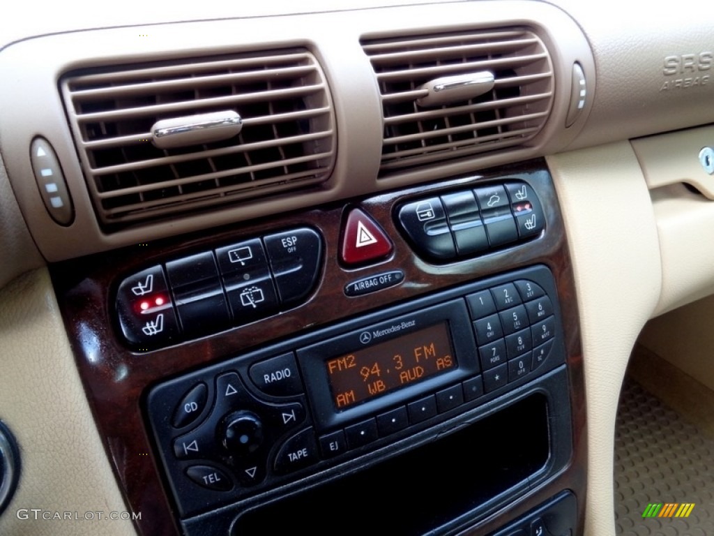 2003 C 240 4Matic Wagon - Alabaster White / Java photo #36