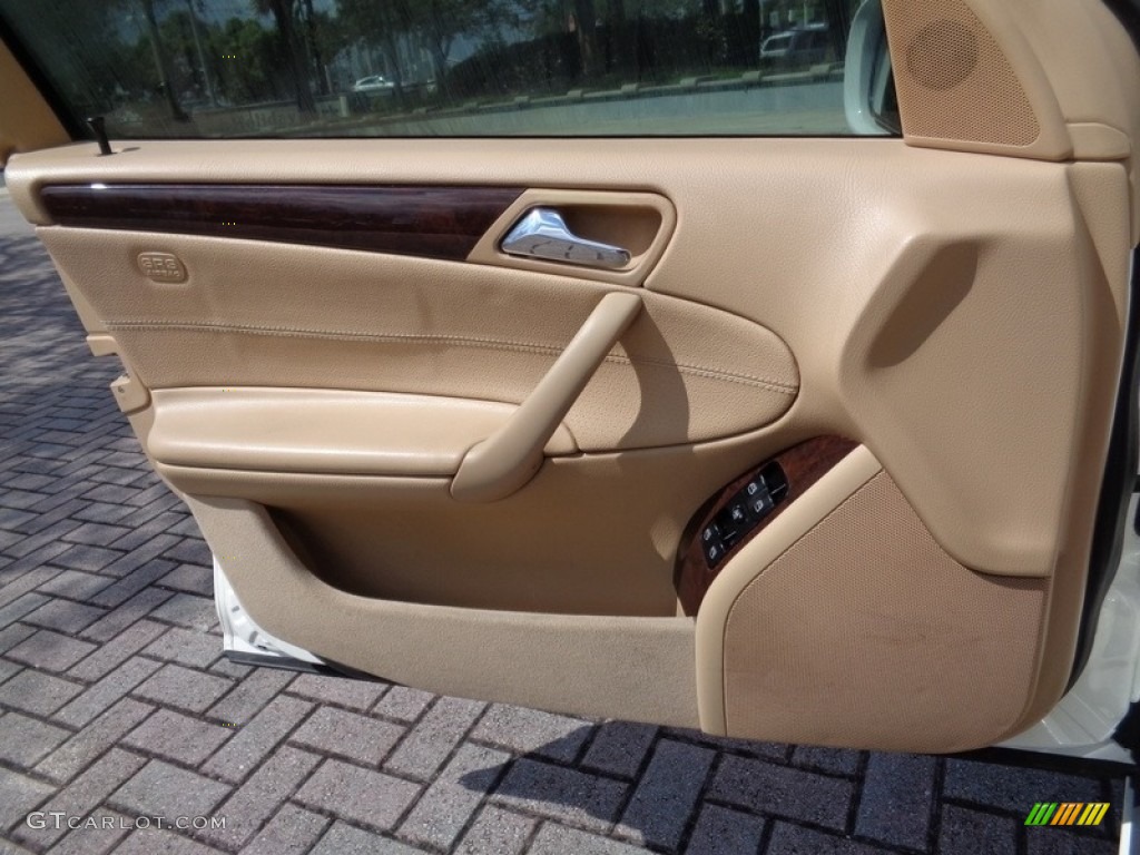 2003 C 240 4Matic Wagon - Alabaster White / Java photo #56