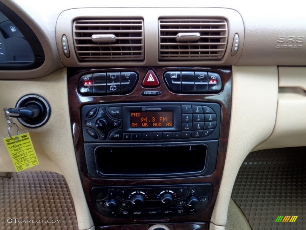 2003 C 240 4Matic Wagon - Alabaster White / Java photo #63