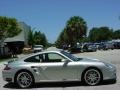 2007 Arctic Silver Metallic Porsche 911 Turbo Coupe  photo #2