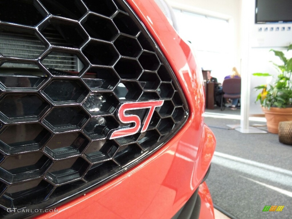 2016 Fiesta ST Hatchback - Molten Orange Metallic Tri-coat / ST Recaro Molten Orange photo #3