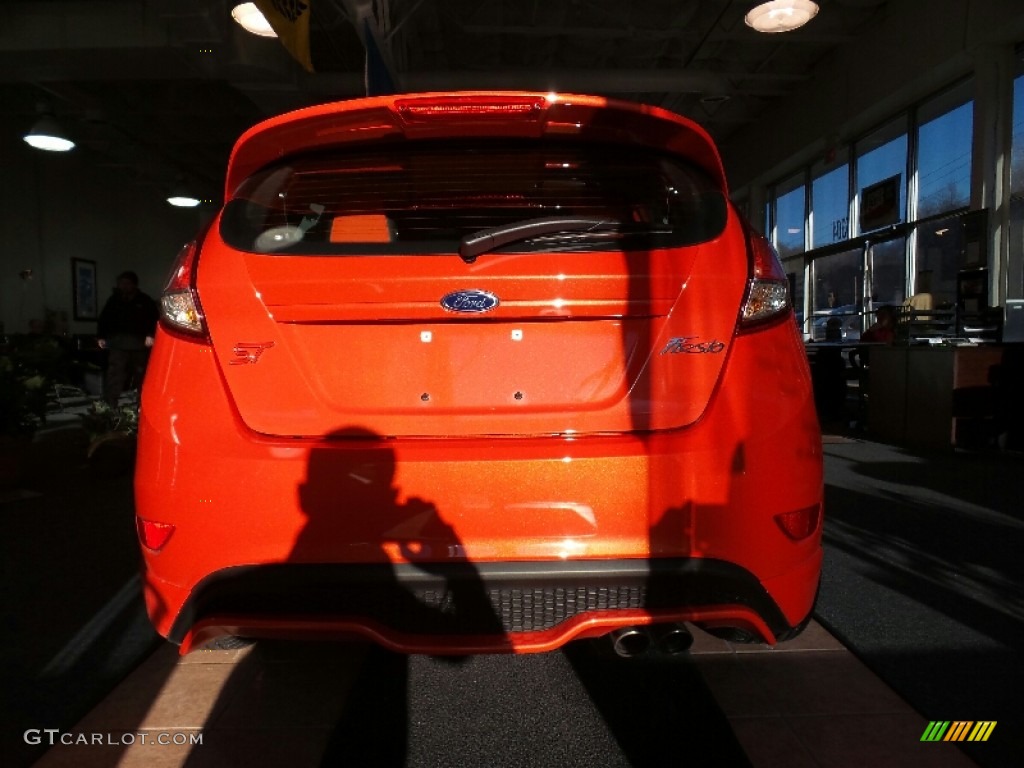 2016 Fiesta ST Hatchback - Molten Orange Metallic Tri-coat / ST Recaro Molten Orange photo #5