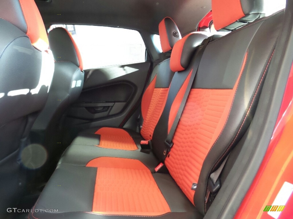 2016 Ford Fiesta ST Hatchback Rear Seat Photos