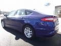 2013 Deep Impact Blue Metallic Ford Fusion SE  photo #7