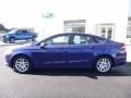 2013 Deep Impact Blue Metallic Ford Fusion SE  photo #8