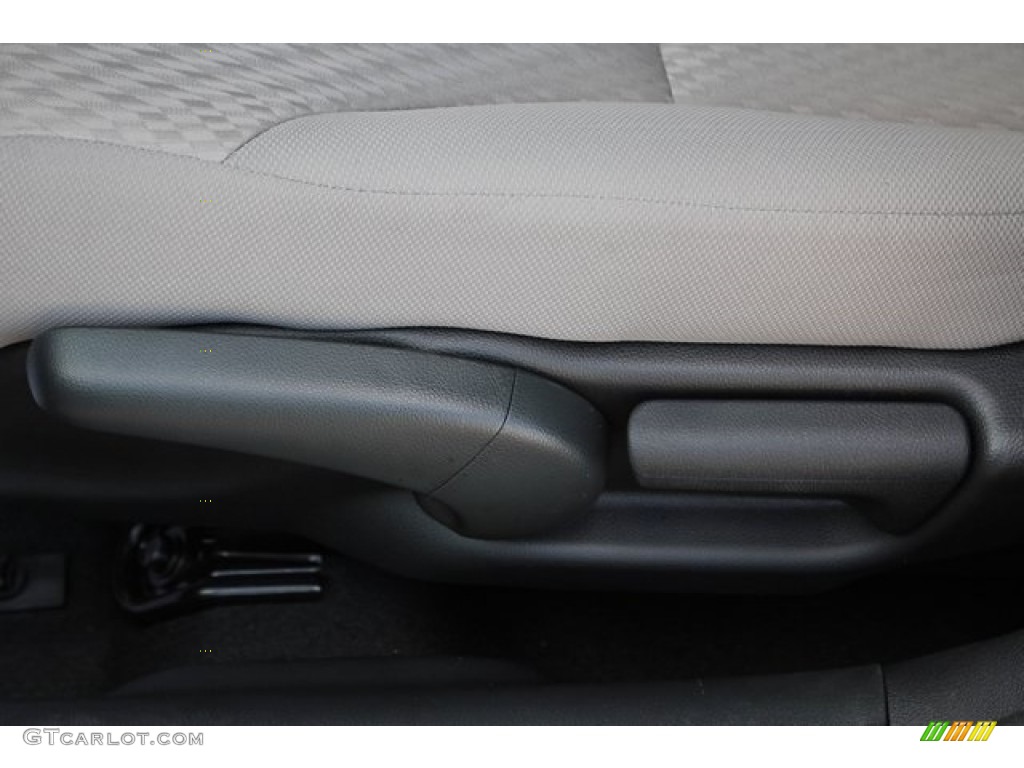 2015 Civic LX Sedan - Crystal Black Pearl / Gray photo #16