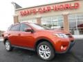 2015 Hot Lava Toyota RAV4 Limited AWD  photo #1