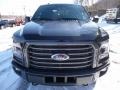 2016 Shadow Black Ford F150 XLT SuperCrew 4x4  photo #7