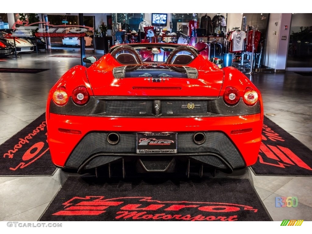 2009 F430 16M Scuderia Spider - Rosso Scuderia (Red) / Black photo #12