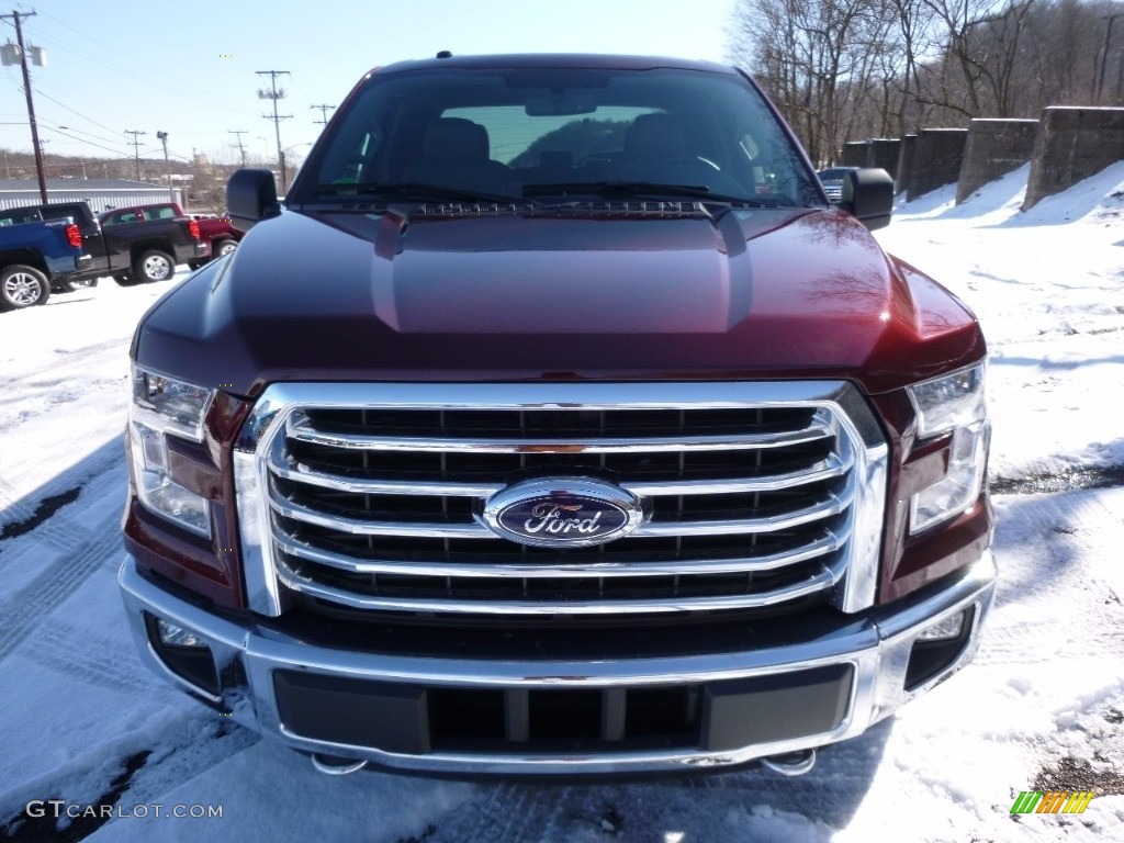 2016 F150 XLT SuperCab 4x4 - Bronze Fire / Medium Earth Gray photo #8