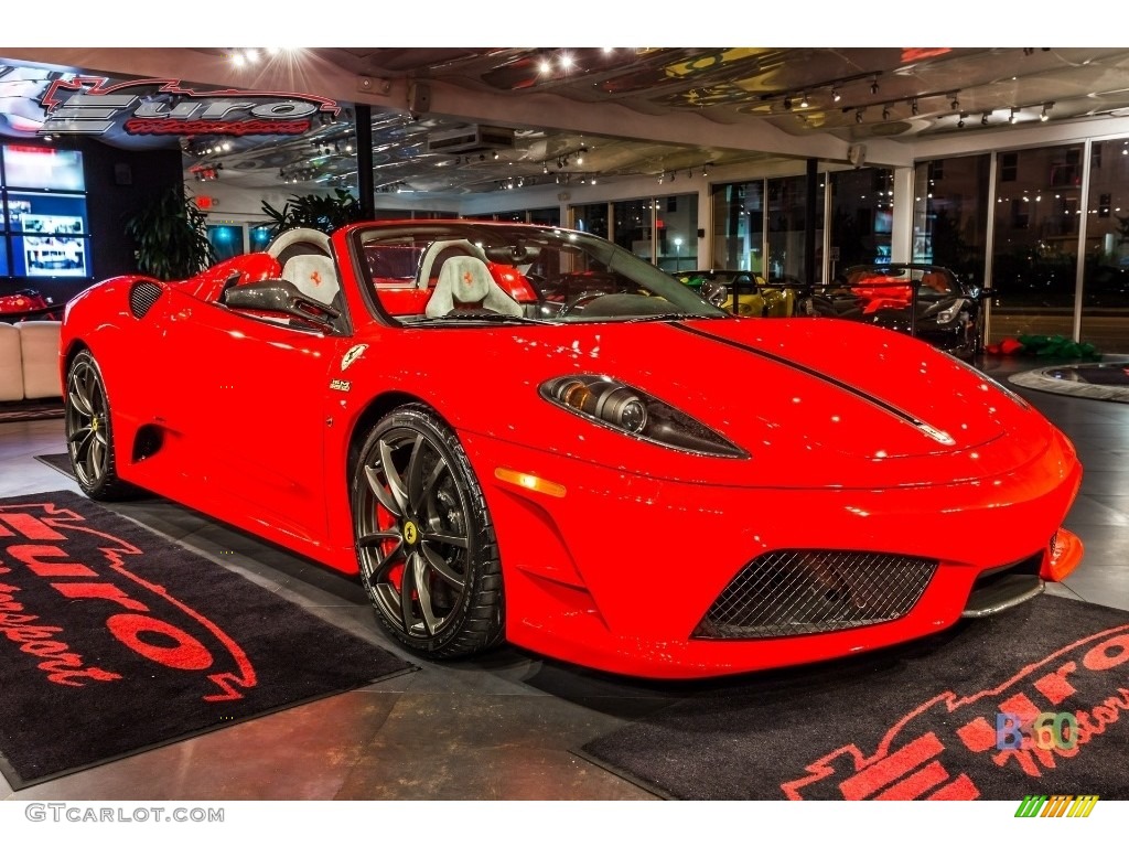 2009 F430 16M Scuderia Spider - Rosso Scuderia (Red) / Black photo #23