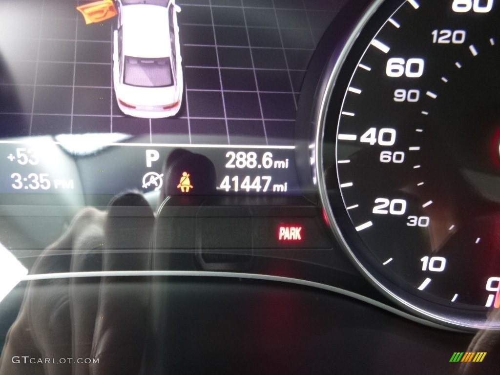 2015 A6 3.0T Prestige quattro Sedan - Quartz Gray Metallic / Black photo #9