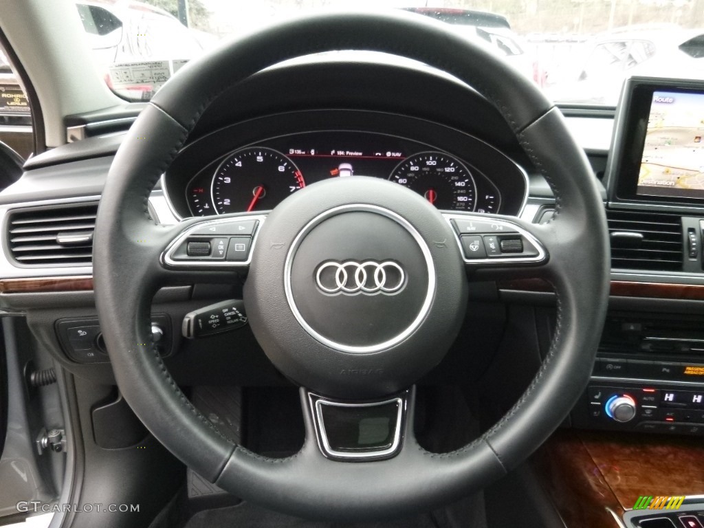2015 A6 3.0T Prestige quattro Sedan - Quartz Gray Metallic / Black photo #17