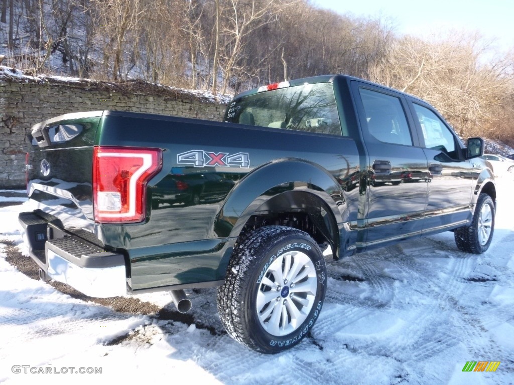 2016 F150 XL SuperCrew 4x4 - Green Gem / Medium Earth Gray photo #2