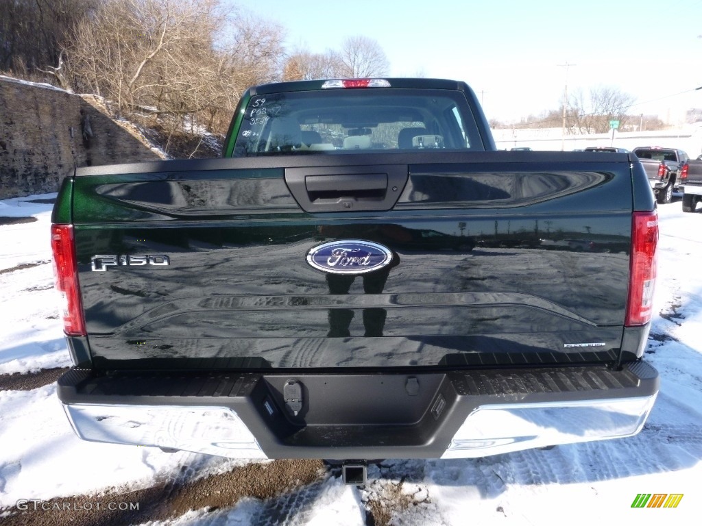 2016 F150 XL SuperCrew 4x4 - Green Gem / Medium Earth Gray photo #3