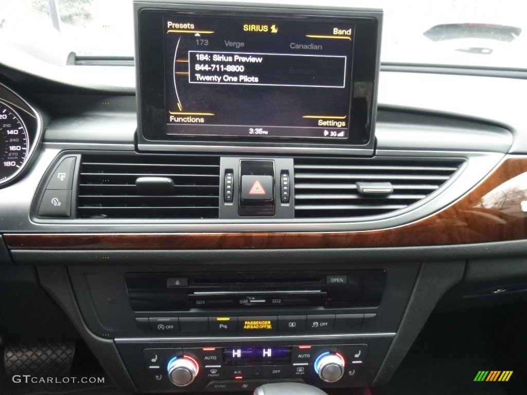 2015 A6 3.0T Prestige quattro Sedan - Quartz Gray Metallic / Black photo #24