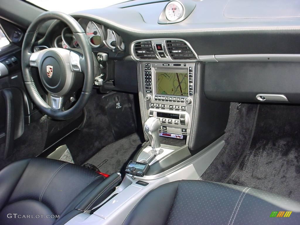 2007 911 Turbo Coupe - Arctic Silver Metallic / Black photo #14