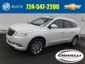 White Frost Tricoat - Enclave Leather AWD Photo No. 1
