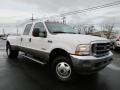 Oxford White 2004 Ford F350 Super Duty Lariat Crew Cab 4x4 Dually