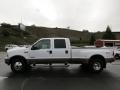Oxford White - F350 Super Duty Lariat Crew Cab 4x4 Dually Photo No. 4