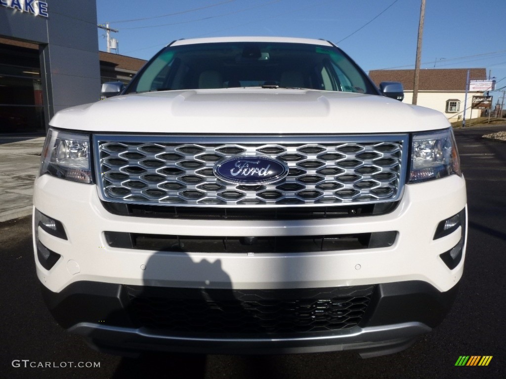 2016 Explorer Platinum 4WD - White Platinum Metallic Tri-Coat / Platinum Medium Soft Ceramic Nirvana Leather photo #2