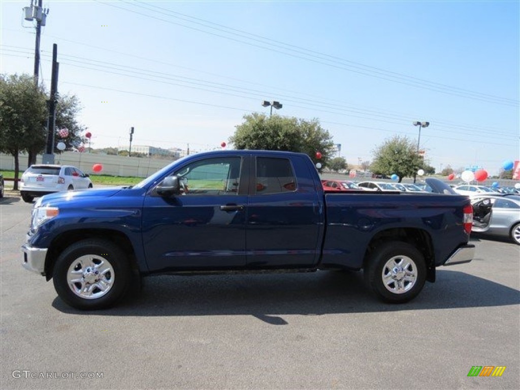 2014 Tundra SR5 Double Cab - Blue Ribbon Metallic / Graphite photo #5