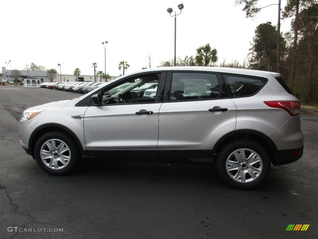 2016 Escape S - Ingot Silver Metallic / Charcoal Black photo #6