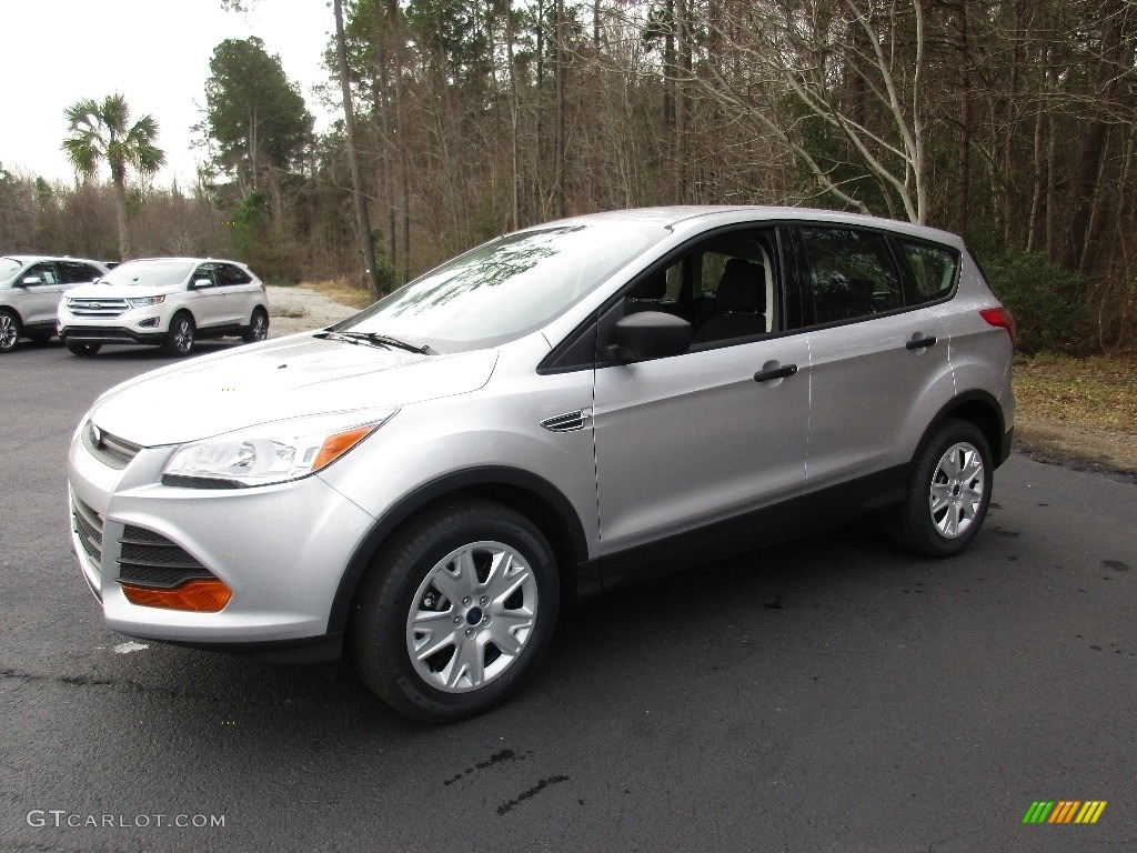 2016 Escape S - Ingot Silver Metallic / Charcoal Black photo #7