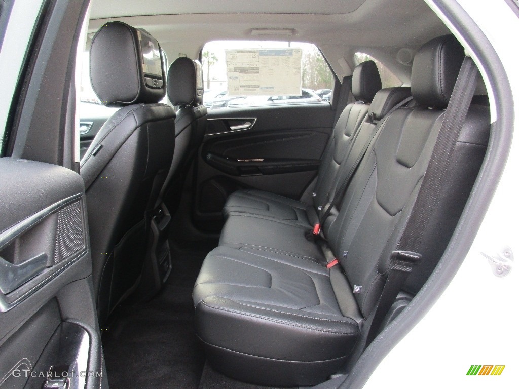 Ebony Interior 2016 Ford Edge Titanium AWD Photo #110959534