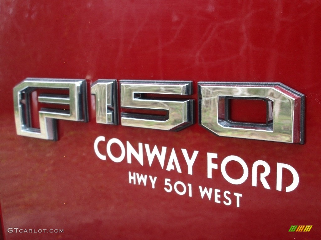 2016 F150 Lariat SuperCrew 4x4 - Ruby Red / Medium Light Camel photo #9