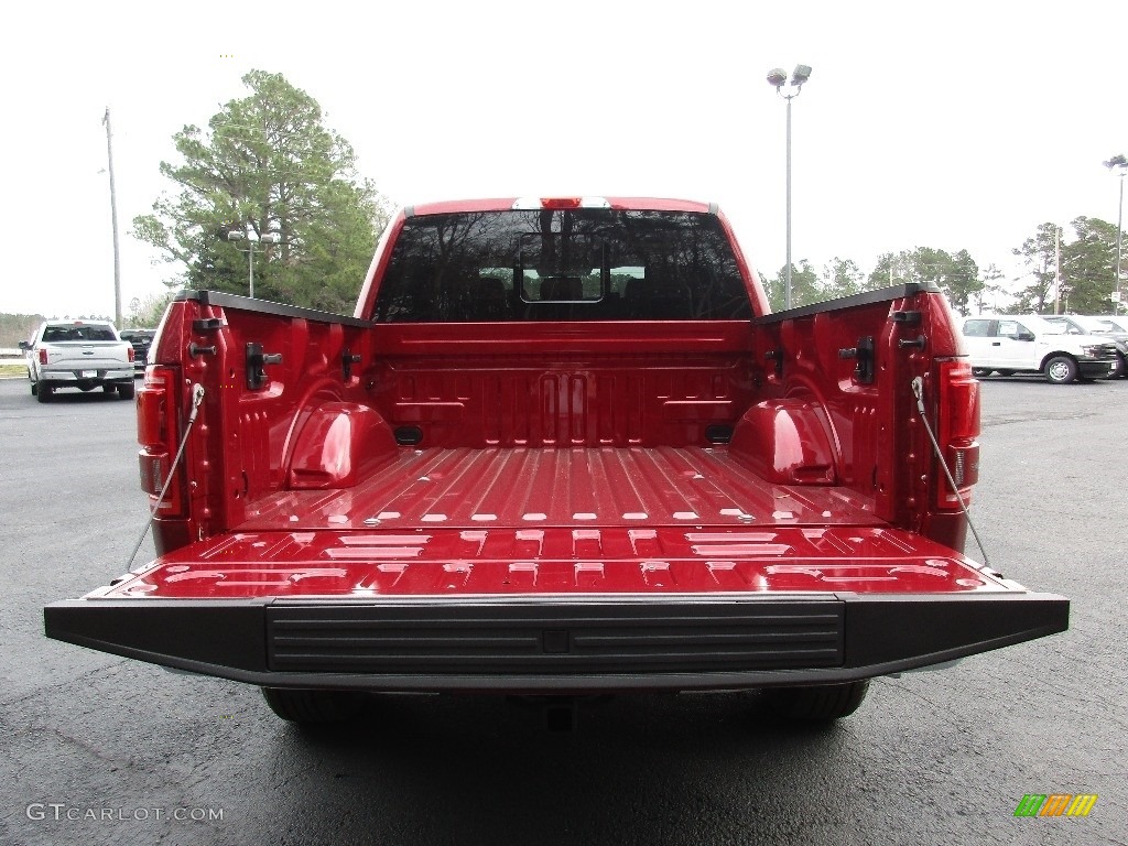 2016 F150 Lariat SuperCrew 4x4 - Ruby Red / Medium Light Camel photo #10