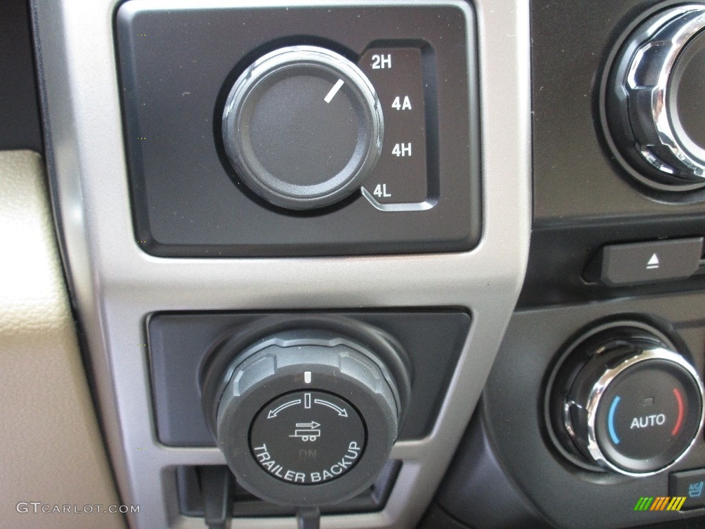 2016 F150 Lariat SuperCrew 4x4 - Ruby Red / Medium Light Camel photo #36