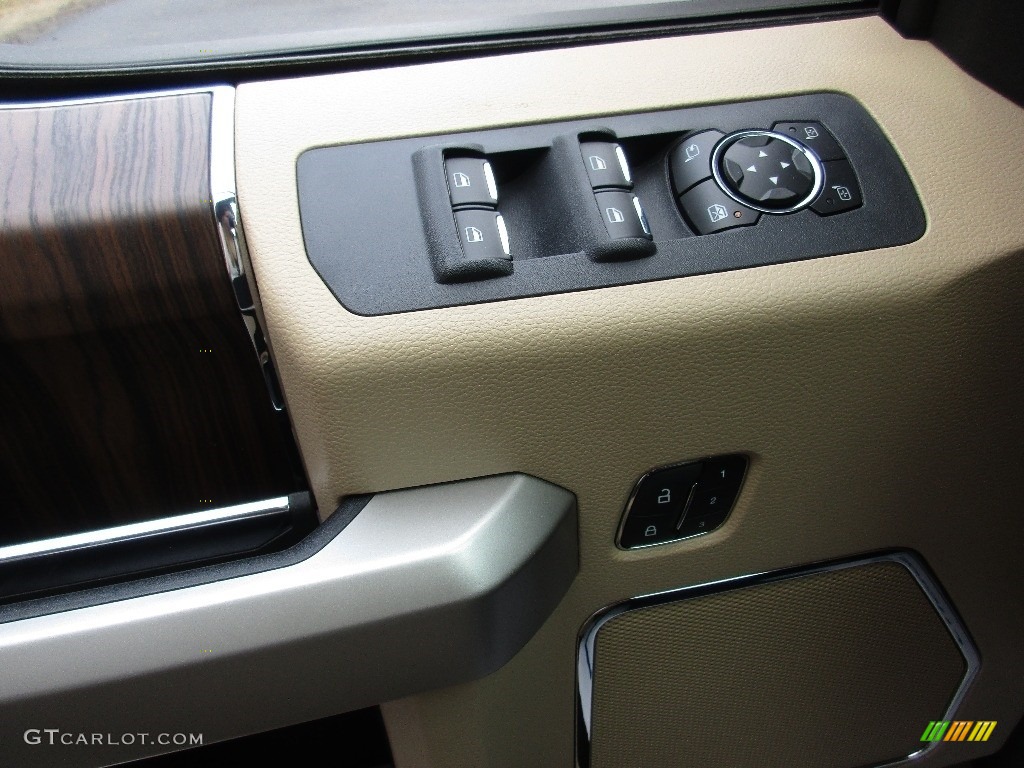 2016 F150 Lariat SuperCrew 4x4 - Ruby Red / Medium Light Camel photo #41
